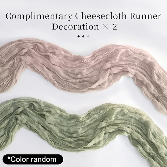 Metal Arch Backdrop Stand Set of 3, Heavy-Duty Balloons Arch Frame for Wedding Ceremony, Party, Baby Shower, Birthday Decorations (Gold, 4ft+5ft+6ft)