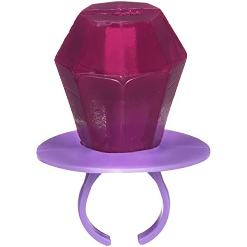 Ring Pop Purple Christmas Candy Lollipops, 30 Ct Bulk Individually Wrapped in Very Berry Punch Flavor, Full Size, Fun Candy For Birthday, Party Favors, Holiday Gifts For Kids, Stocking Stuffers