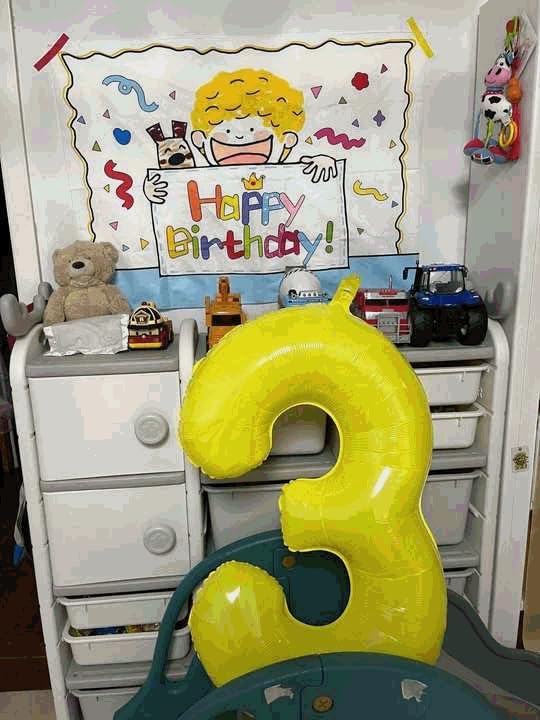 0 Balloon - Macaron Yellow Birthday Number Balloons, 40 Inch Large Foil Balloons for Men Women Boys Girls Macaron Yellow Themed Birthday Decorations