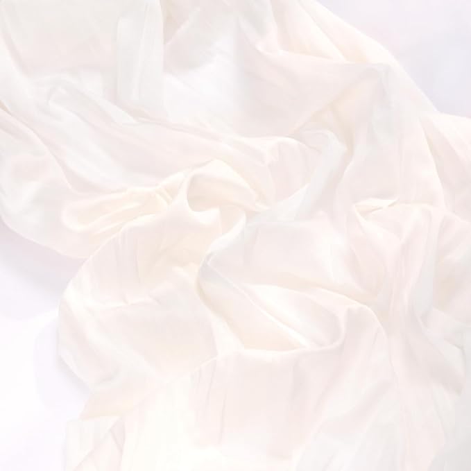 MLMC Ivory White Table Runner Rustic Gauze Cheesecloth Table Runner 10ft Cheese Cloth Centerpiece Decor 35x120 Inches for Dessert Anniversary Wedding Bridal Baby Shower Christmas Decor