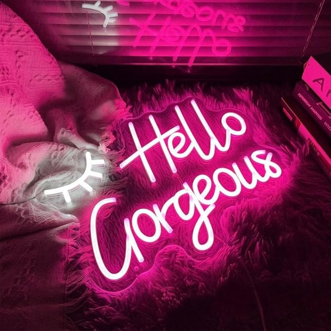 LED Neon Sign Night Light for Wall Party Décor Bedroom Room Bar Wedding Home Birthday Art Decoration Christmas with USB Chain Light modulator 5v 15.7"*11.5"