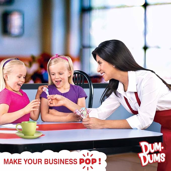 Dum Dums Original Mix 2,300 Count Box- All-Time Classic Flavors - Bulk Suckers, Lollipops Individually Wrapped, Candy Mix Variety Pack - Bulk Candy for Any Occasion