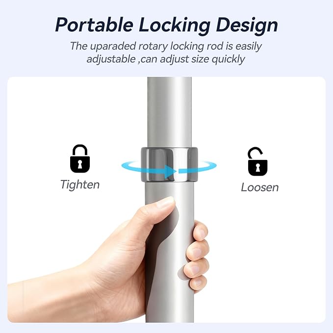 EMART 10x10ft Backdrop Stand Heavy Duty Kit with Water Tank Base, Pipe and Drape Adjustable Photo Backdrop Stand for Wedding, Party, Baby Shower, Christmas, Birthday Decorations-Silver