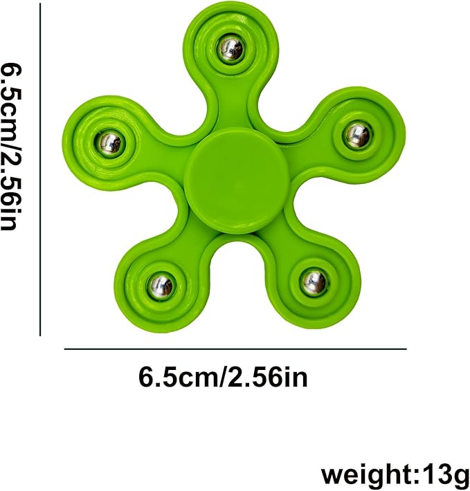 24 Pack Fidget Spinner Toys for Kids，Stress Relief Sensory Toys,Birthday Party Favors Gifts,Goodie Bag Stuffers, Classroom Prizes Fidget Toy