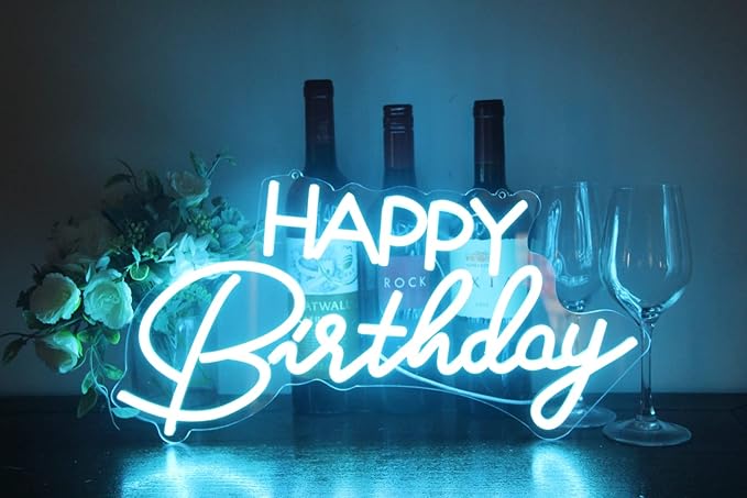 Ulalaza LED Neon Sign Night Light for Wall Party Décor Bedroom Room Bar Wedding Home Birthday Art Decoration Christmas with USB Chain Light modulator 5v 16.5''*9.1''