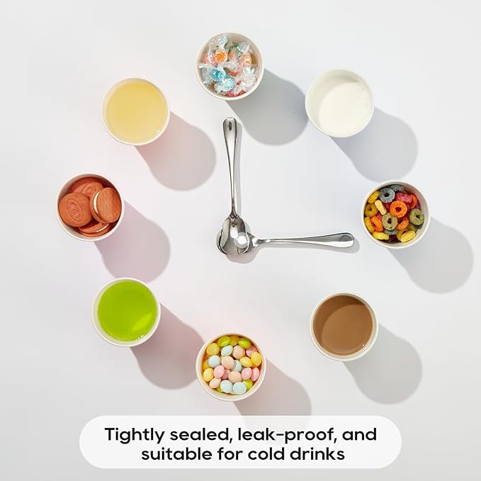 500 Pack 5oz Paper Cups, Multicolor Paper Disposable Cups, Small Mouthwash Cups, Cold Beverage Drinking Cup for Party,Travel and Event (Stars)