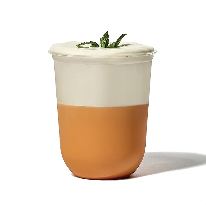 TOSSWARE NATURAL Arc - Plant Based Cups 16 oz - Plastic Alternative Cups for Parties, Bachelorettes, Weddings - Recyclable Clear Cold Cups - Set of 1000