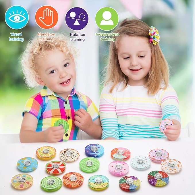 20PCS Fidget Spinners Bulk-Mini Fidget Spinner Toys for Kids Teens Adults Birthday Party Favors,Return Gifts,Goodie Bags Stuffers,Party Games,Classroom Rewards Carnival Prizes