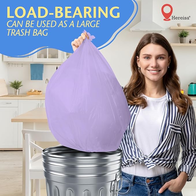 8-Count Lavender Disposable Plastic Tablecloths Rectangle 54x108 Inch - Extra Long Waterproof Banquet Table Covers for Parties & Catering