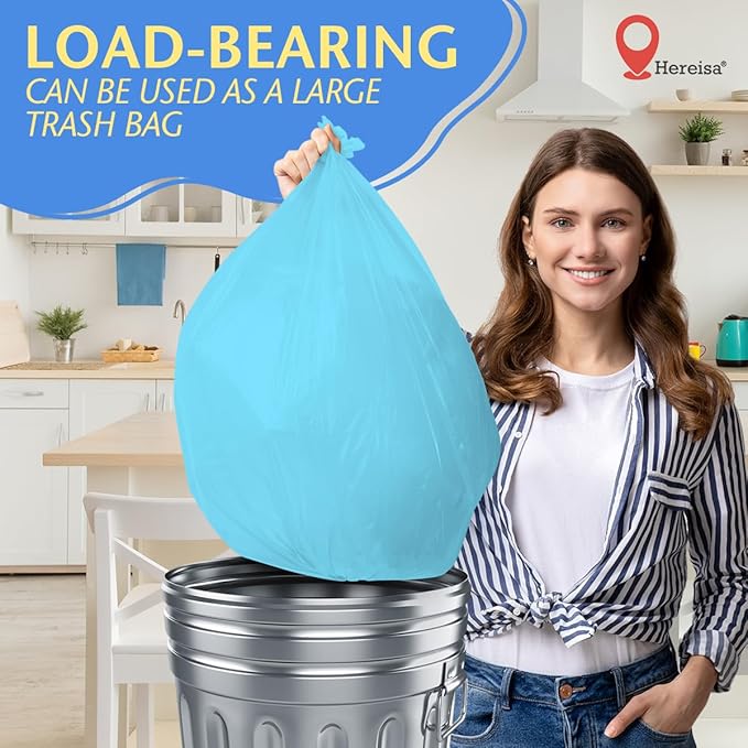 8-Count Light Blue Disposable Plastic Tablecloths Rectangle 54x108 Inch - Extra Long Waterproof Banquet Table Covers for Parties & Catering