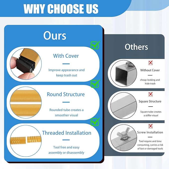 Metal Arch Backdrop Stand Set of 3 (7.2FT/6.6FT/6FT), Easy Assemble Balloon Arch Stand Kit, Decorative Backdrop Arch Stand, Gold Wedding Arch for Birthday Party and Baby Shower Decoration