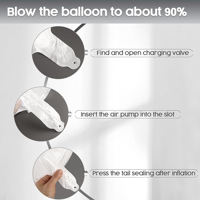 1 Balloon - White Birthday Number Balloons, 40 Inch Large Foil Balloons for Men Women Boys Girls White Themed Birthday Decorations