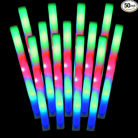 Foam Light Sticks 16" (50 Pieces)