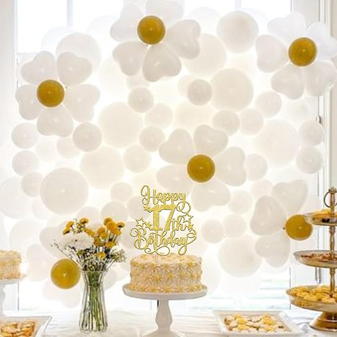 1 PCS Happy 17th Birthday Cake Topper Glitter Cheers to 17 Years Birthday Cake Pick Hello 17 Fabulous Cake Decoration for Happy 17th Birthday Anniversary Party Decorations Supplies Gold