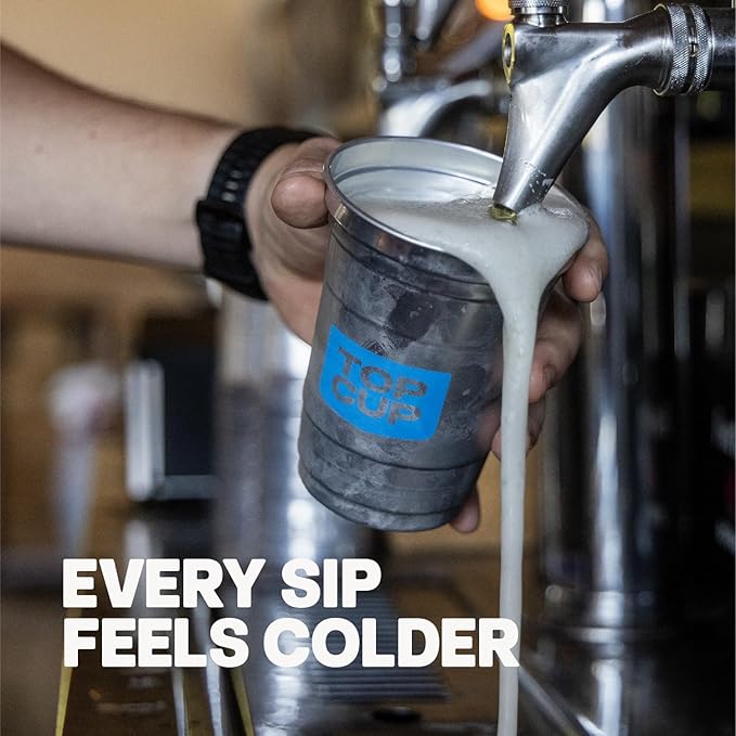 Top Cup by Ball – 16 Ounce, 600 Count, Reusable Aluminum Party Cups | Cold-Holding, Recyclable, Made in USA