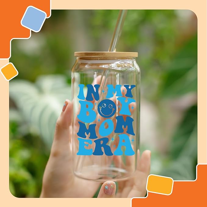 NewEleven First Christmas Gifts For New Mom, New Mother - Gifts For a Mom of Boys, Pregnant Mother, Expecting Momomy, Mama, Moms To Be, Mommy To Be - 16 Oz Coffee Glass