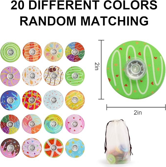 20PCS Fidget Spinners Bulk-Mini Fidget Spinner Toys for Kids Teens Adults Birthday Party Favors,Return Gifts,Goodie Bags Stuffers,Party Games,Classroom Rewards Carnival Prizes
