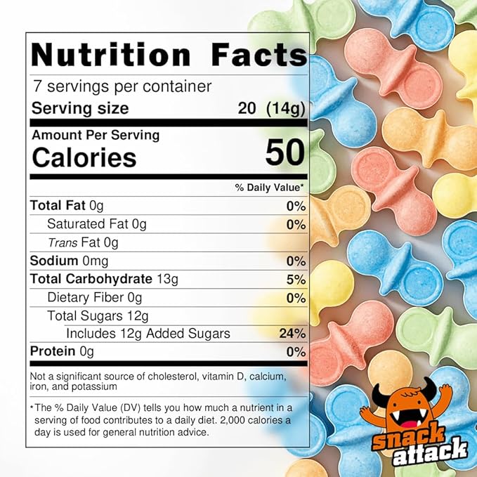 Snack Attack Oh Baby Candy Pacifiers Hard Candy Shower Favors Double Sealed Colorful Sweet Treats for Parties, Gifts & Events 4lb Bag