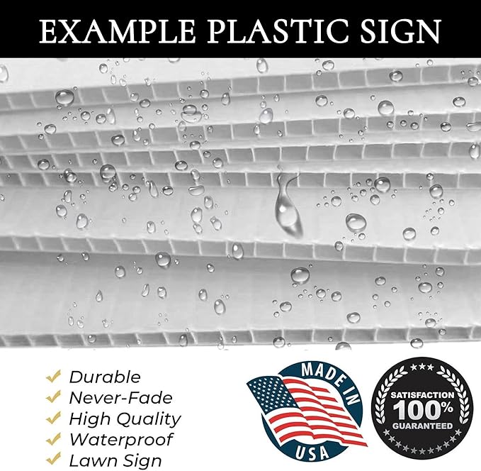 Welcome To Our Wedding Sign, Modern Wedding Welcome Sign, 12x18, 18x27, 24x36 inches, Plastic, Weatherproof & Fade-Resistant, Indoor & Outdoor Use