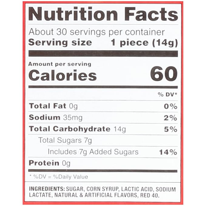 Ring Pop Red Christmas Candy Lollipops, 30 Ct Bulk Individually Wrapped in Red Cherry Flavor, Full Size, Fun Hard Candy For Birthday Parties, Holiday Parties, Stocking Stuffers, Gifts, Party Favors