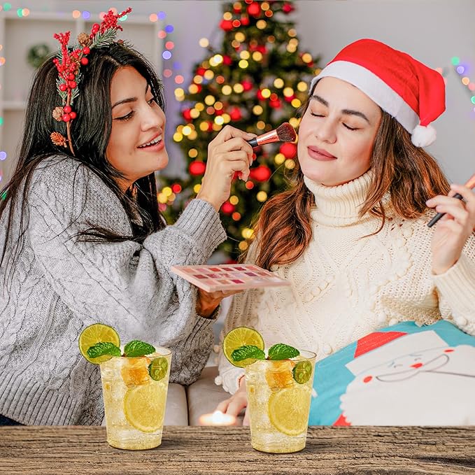 JOLLY CHEF 200 Pack 10 oz Gold Glitter Plastic Party Cups, Disposable Plastic Tumblers, Gold Drinking Glasses with Glitter Suitable for Wedding, Thanksgiving Day, Christmas Halloween