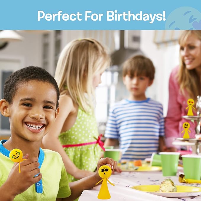 IPIDIPI TOYS Jumpeez Rocket Poppers – 24-Pack Spring Launcher Toys for Kids – Ideal Stocking Stuffers for Kids, Birthday Party Favors, Goodie Bag School Prizes for Boys & Girls