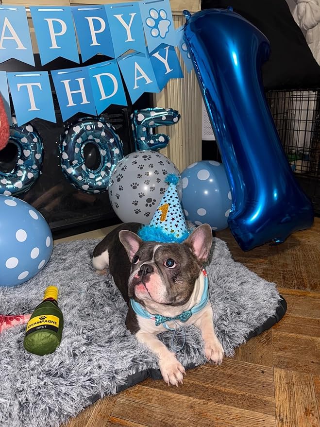 0 Balloon - Metallic Blue Birthday Number Balloons, 40 Inch Large Foil Balloons for Men Women Boys Girls Metallic Blue Themed Birthday Decorations