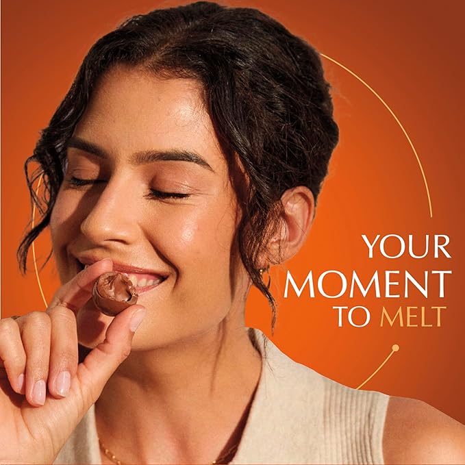 Lindt LINDOR Almond Butter Milk Chocolate Candy Truffles, Milk Chocolate Candy With Almond Butter, 25.4 oz., 60 Count