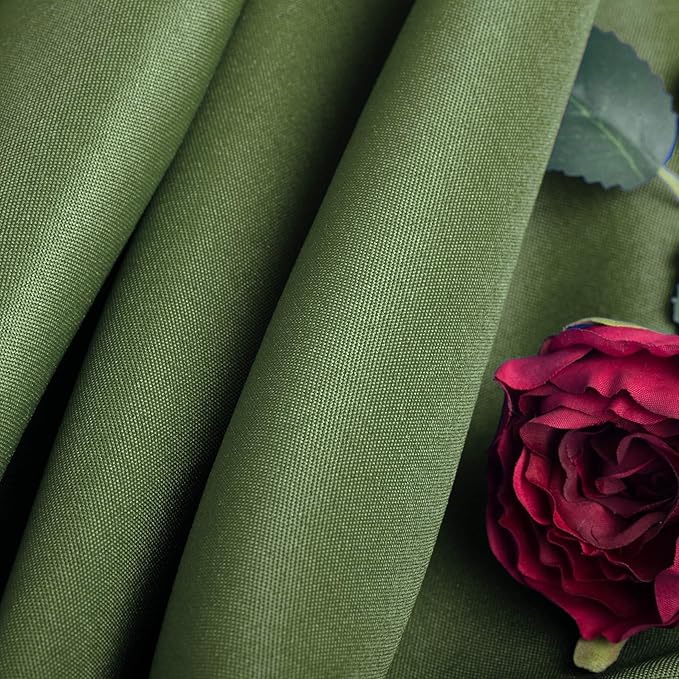 Ascoza 2pack 60x120 Inch Willow Rectangular Tablecloth 6 Feet Table Cloth in Polyester Fabric for Wedding/Banquet/Restaurant/Parties