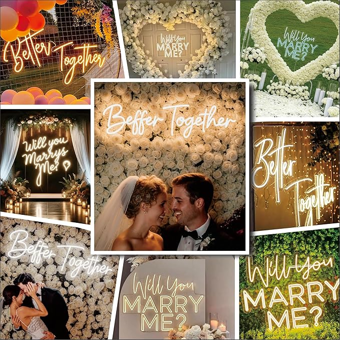 Custom Neon Sign – Personalized LED Name Sign for Wall Decor, Birthday Gifts, Wedding & Party Backdrops, Dimmable Acrylic Neon Light for Bedroom, Bar, Kids’ Room & Business