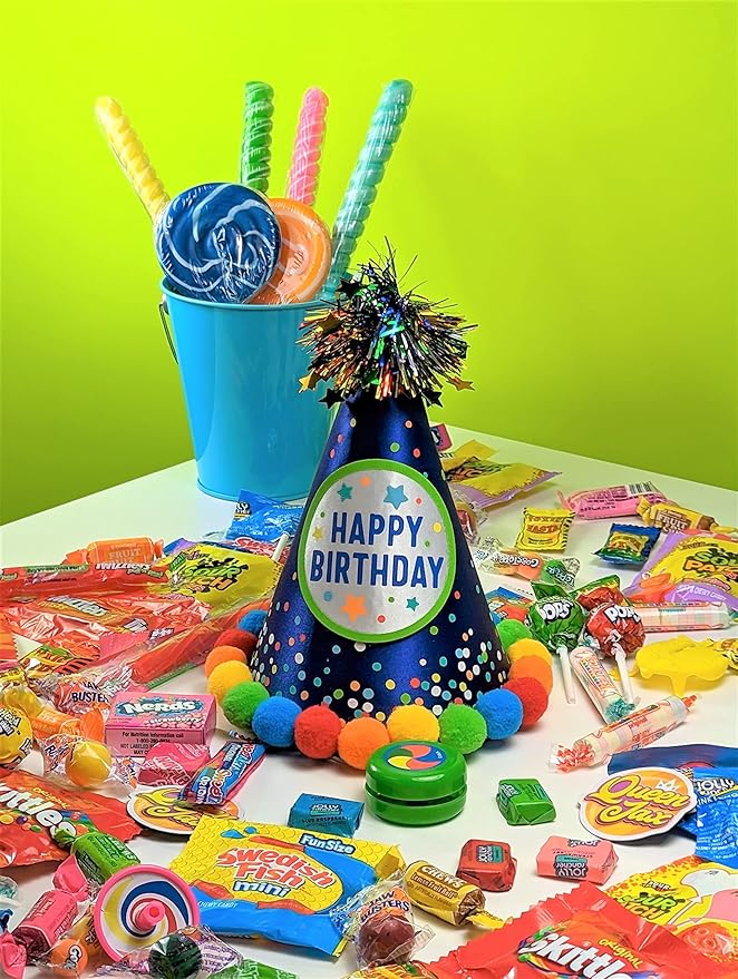 Ultimate Assorted Candy Party Mix - 12 LB Bag - Fun Size Skittles, Sour Patch, Nerds, Jolly Ranchers Lollipops, Fruit Chews, Smarties, & More - Mega Variety Bulk Candy Assortment - Individually Wrapped - by Queen Jax